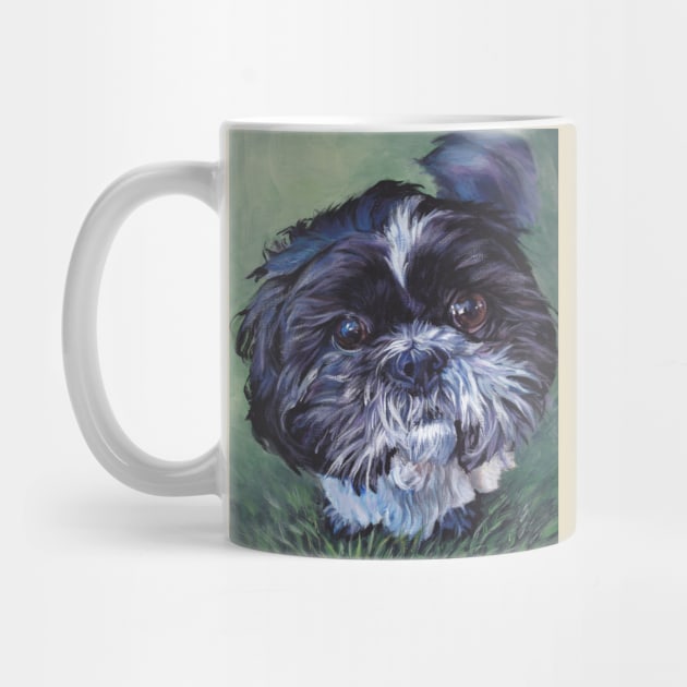 Shih Tzu Fine Art Painting by LASHEPARD